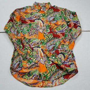 Polo Ralph Lauren Long Sleeve Button Down Dress Shirt Small Excellent Condition